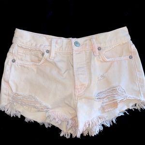 Free People Jean Shorts